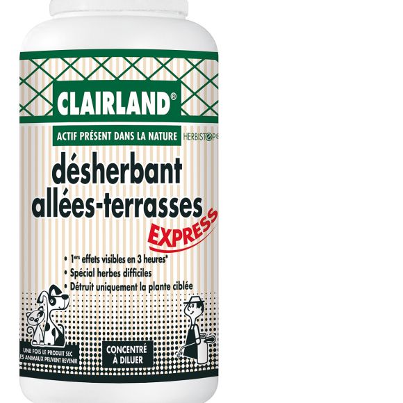 Clairland - Désherbant Jardins & Allées - Concentré 500 mL